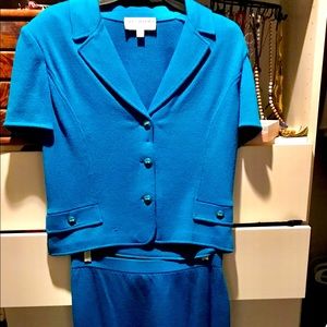 St. John knit collection, skirt has a small stain